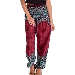 Happy Trunks Harem Red and Blue Hippie Pants